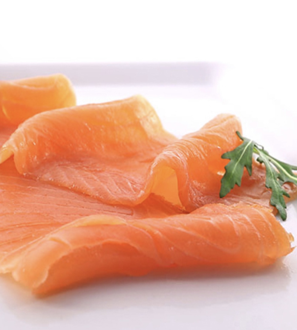 Add smoked salmon