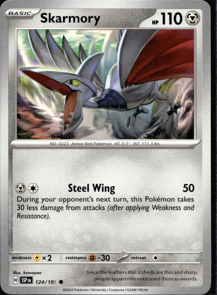 Skarmory - SV08 124/191