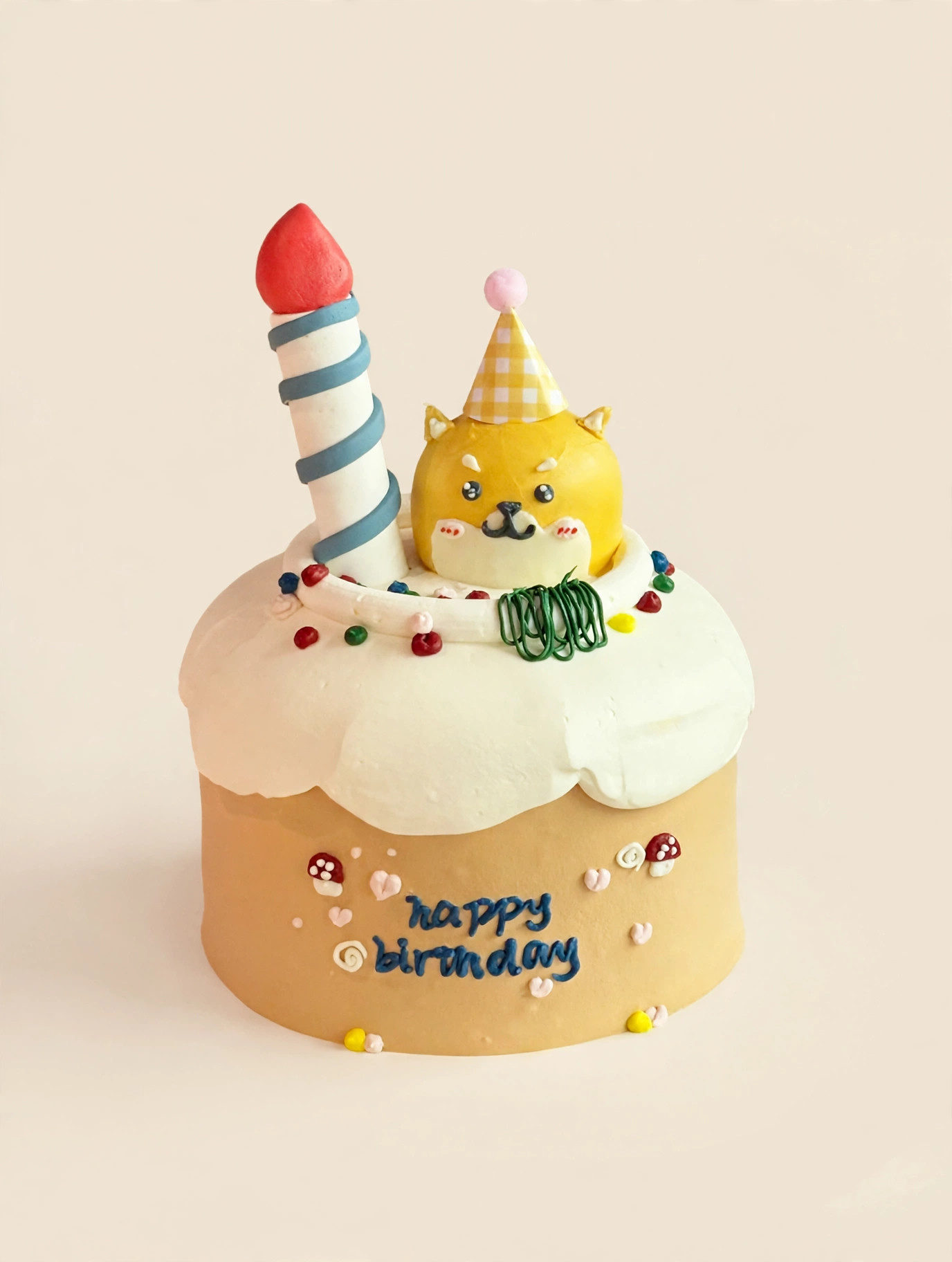 Shiba Cream Mug Cake — HoneyMe Bakery, Bellevue