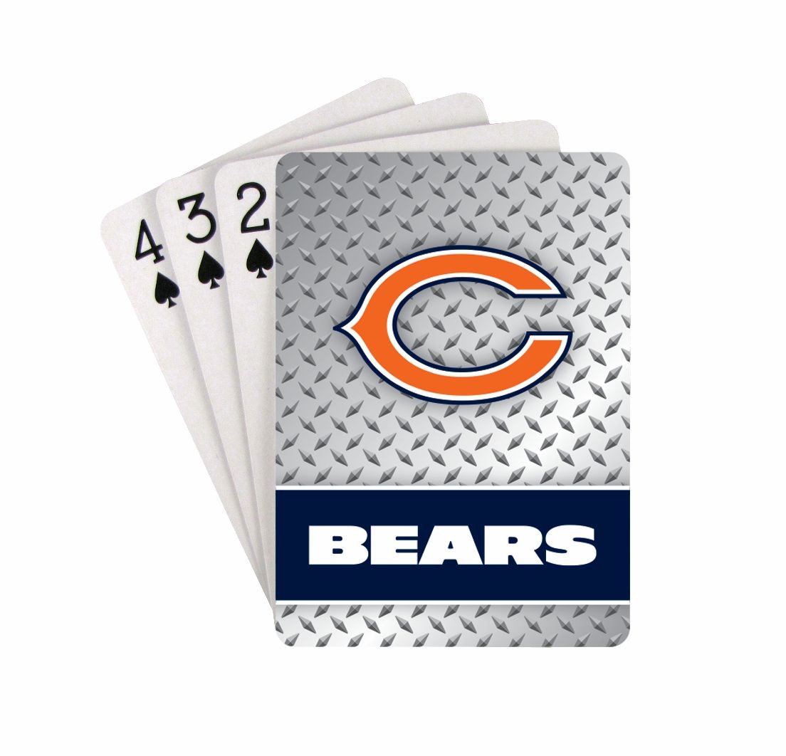 Chicago Bears Diamond Plate Playing Cards