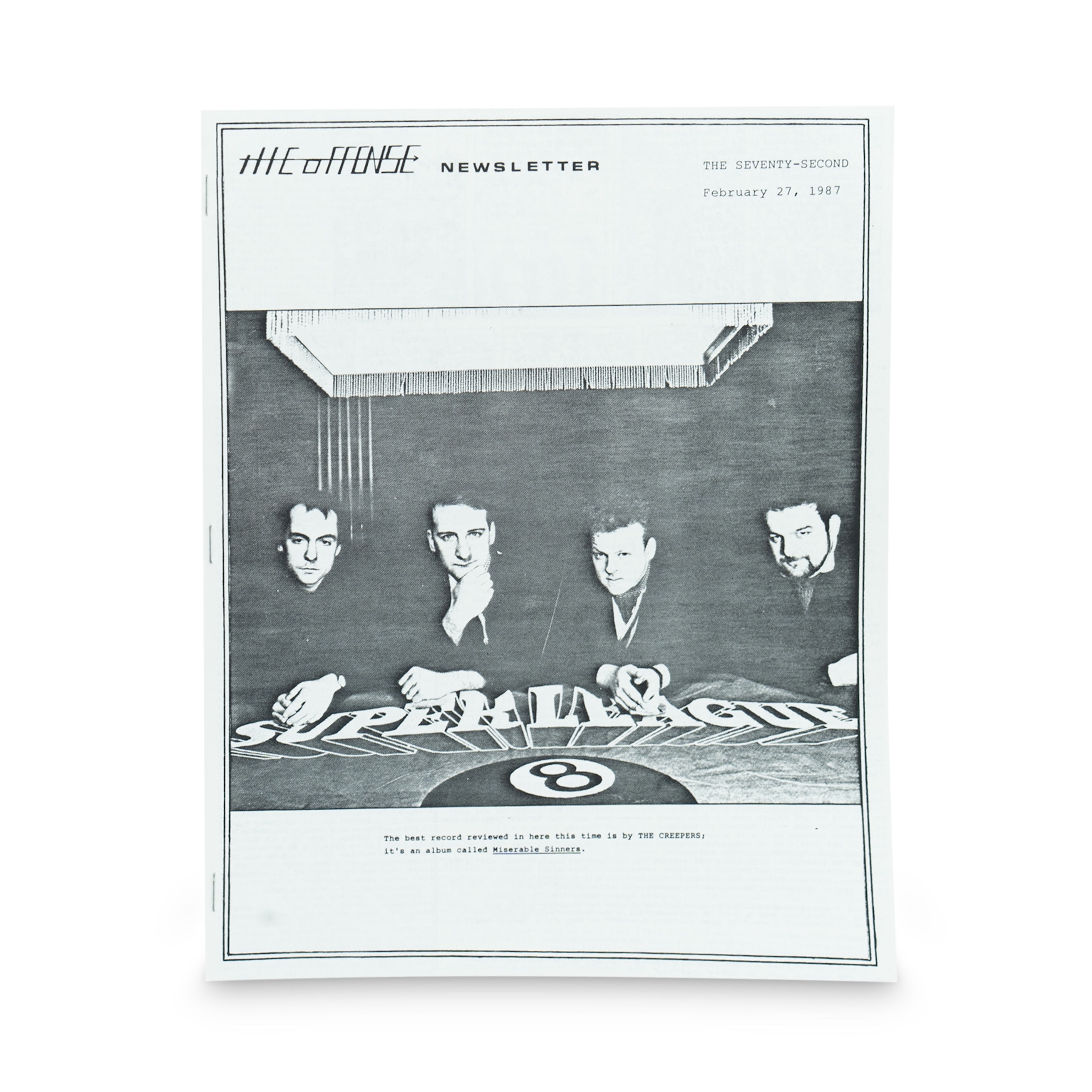 The Offense -- Issue #72 [Miscellaneous Magazine]