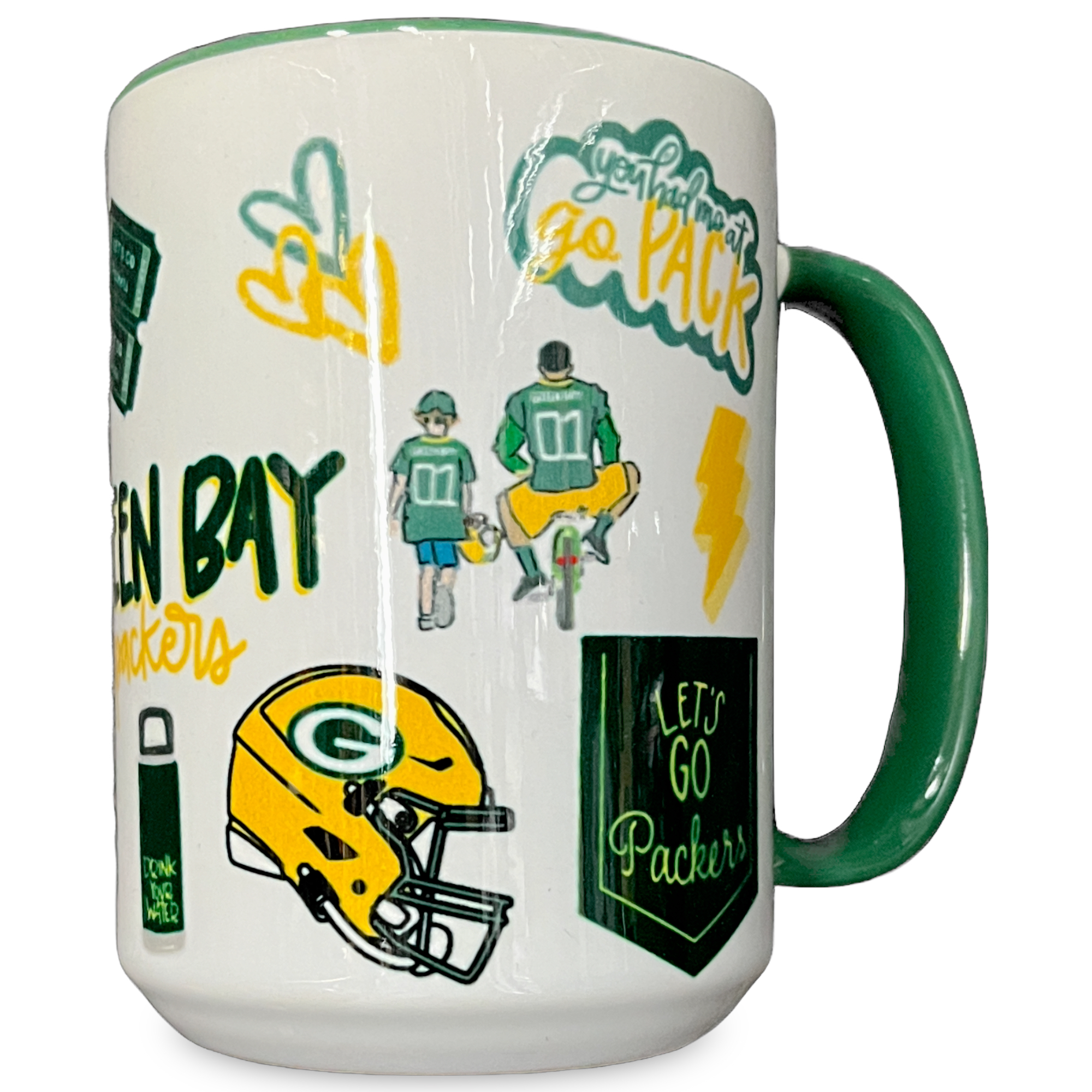 Green Bay Packers All over Print Coffee Mug