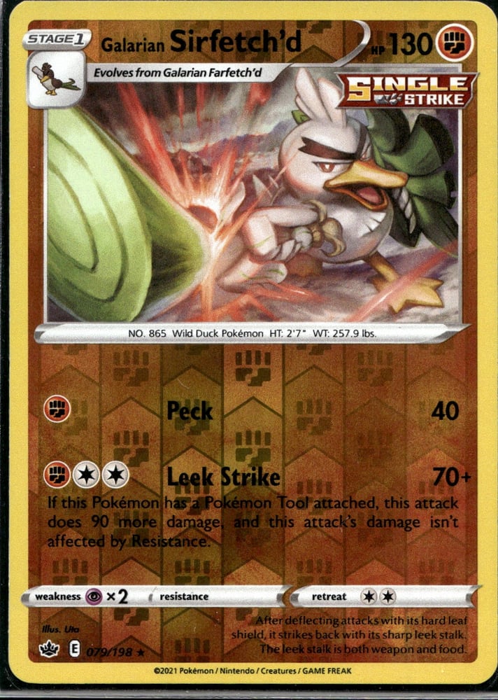 Galarian Sirfetch'd - SWSH6 79/198