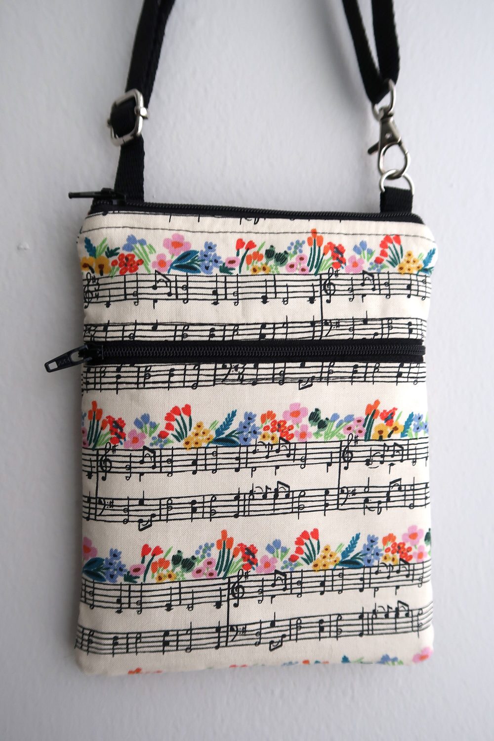 Small Crossbody Bag – Music Notes, photo 3 of 6