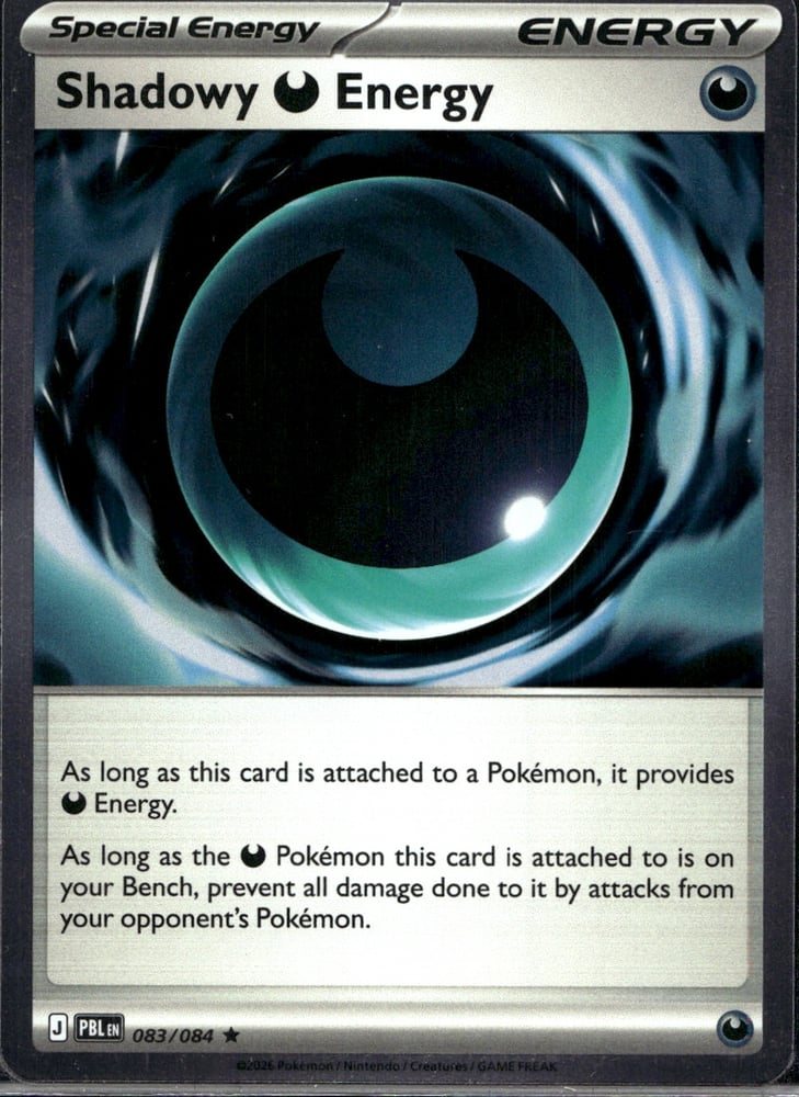 Shadowy Darkness Energy - ME05 83/84