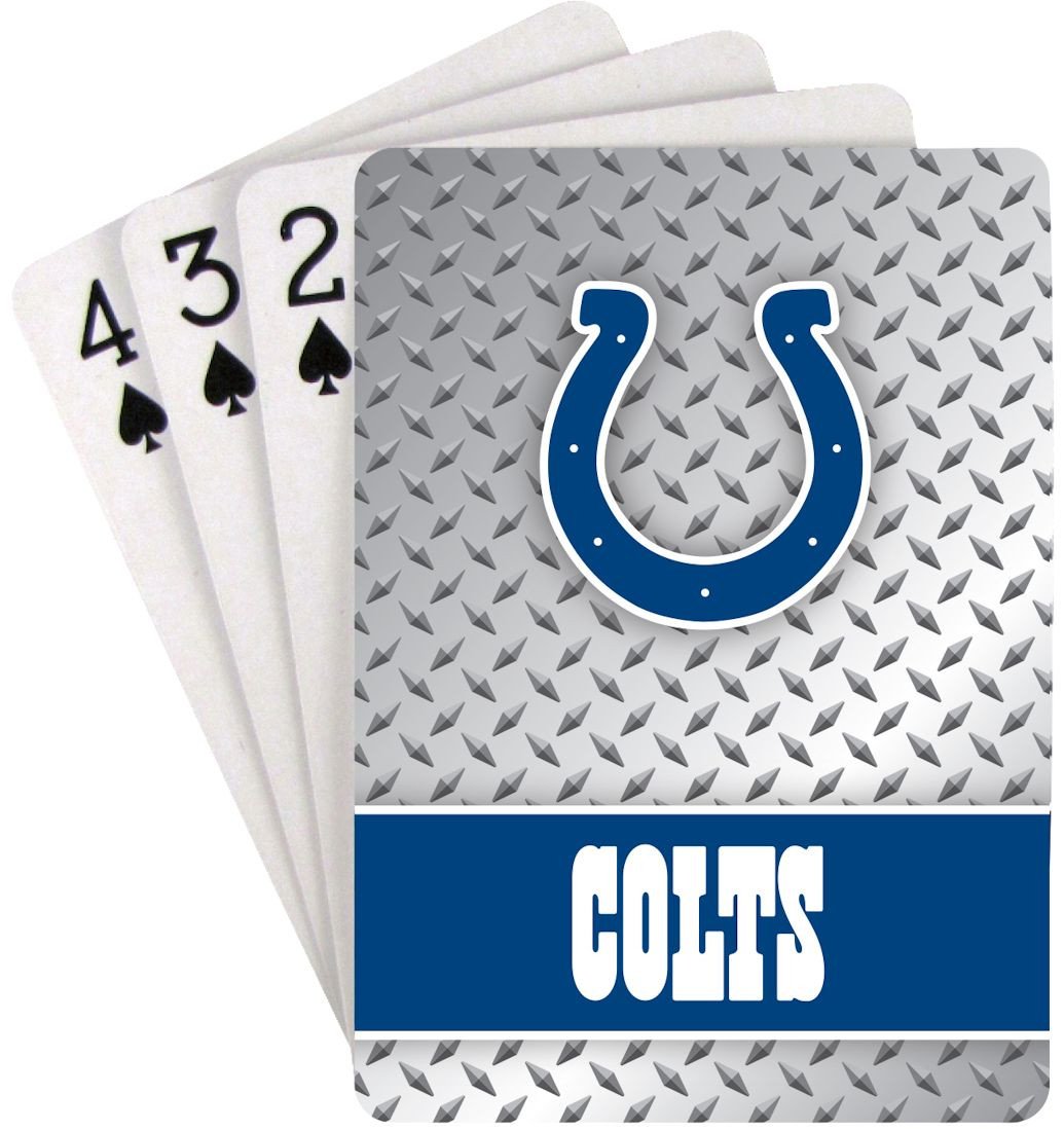 Indianapolis Colts Diamond Plate Playing Cards