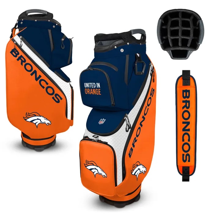 Denver Broncos Premier Clubhouse Cooler Golf Cart Bag
