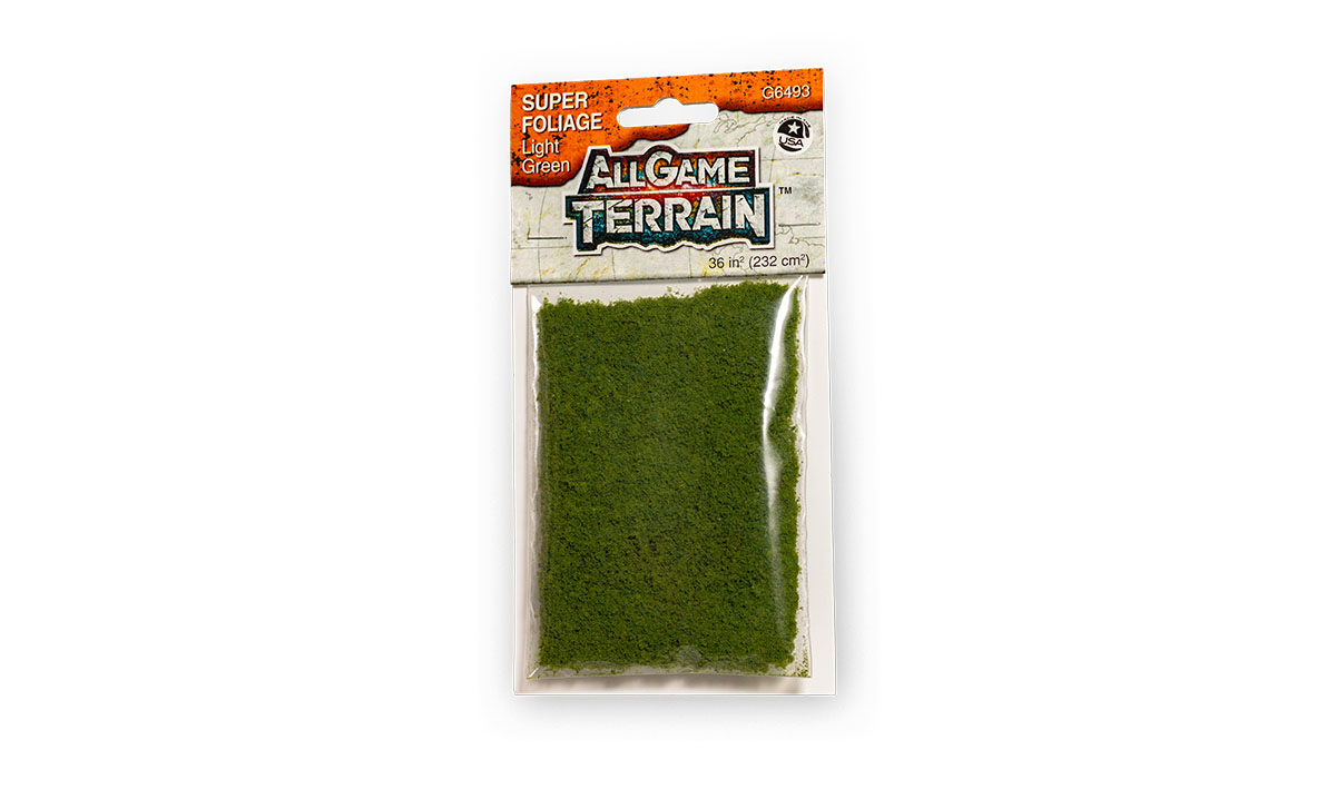 All Game Terrain Light Green Super Foliage G6493