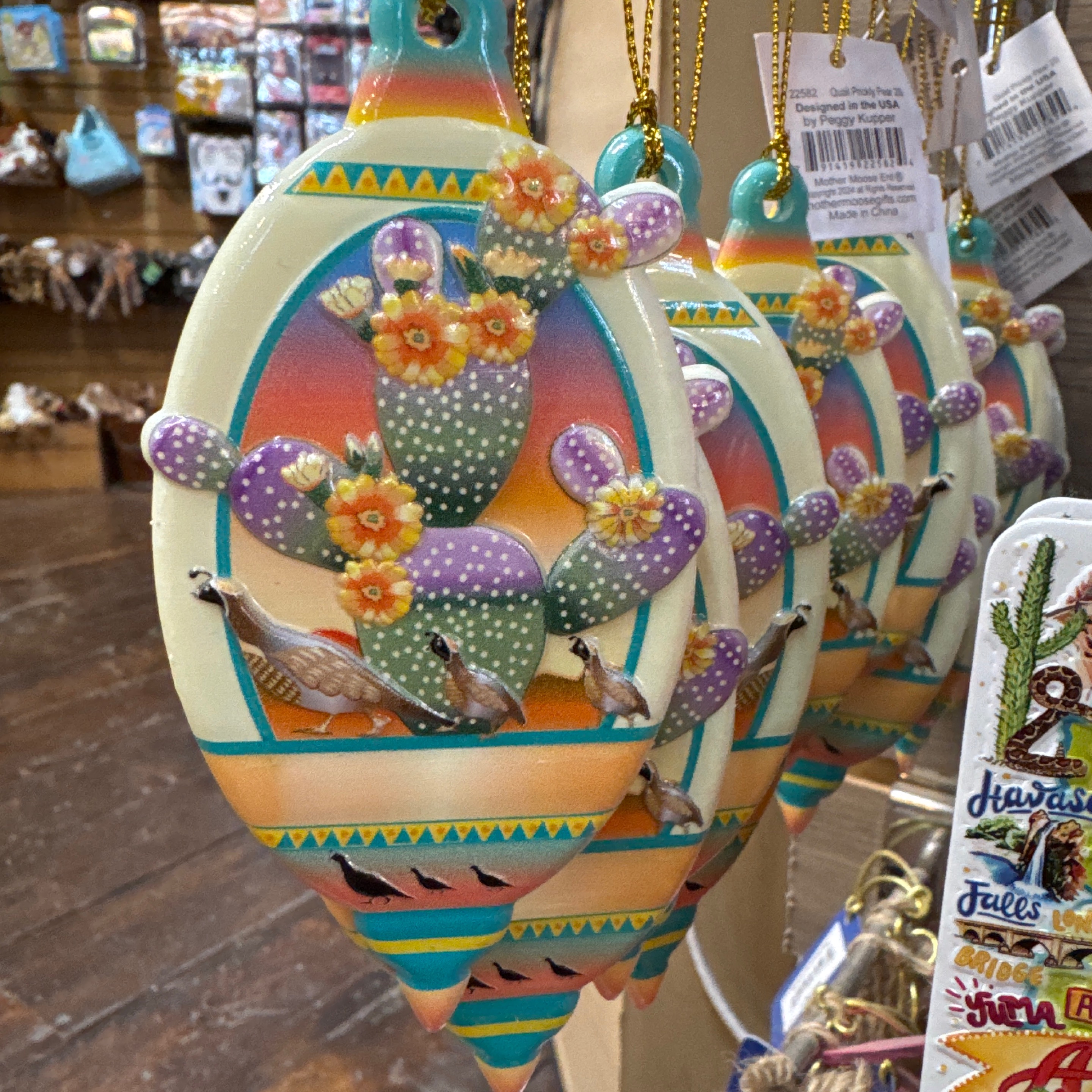 Quail PP oval ornament