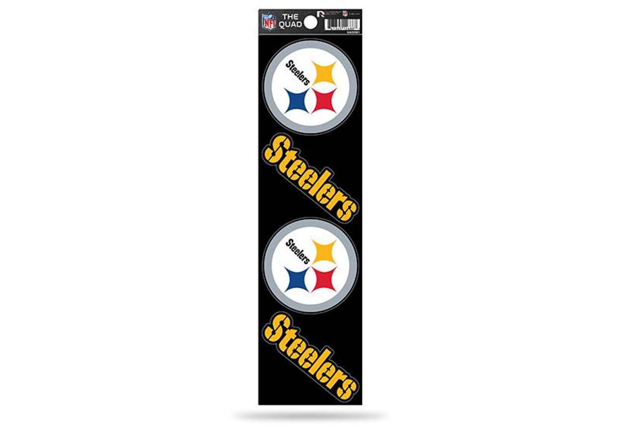 Pittsburgh Steelers Quad Decals