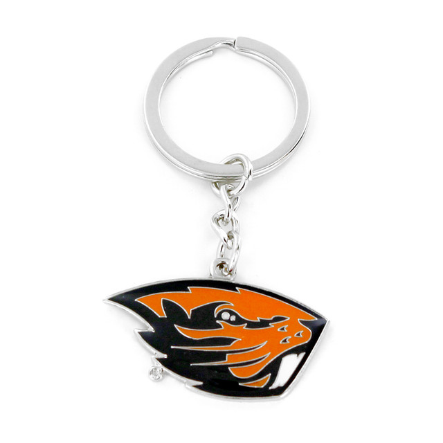 Oregon State Beavers Metal Keychain
