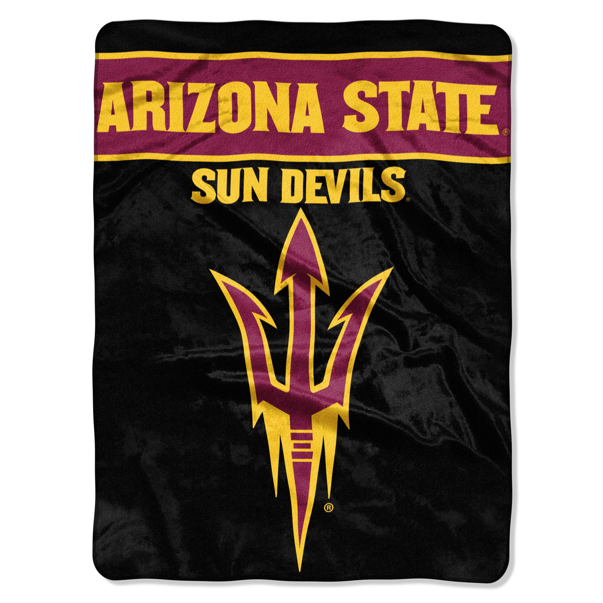 Arizona State Sun Devils Raschel Basic Design Blanket 60x80"