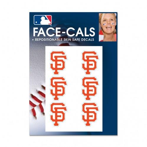 San Francisco Giants Face Cals Tattoos
