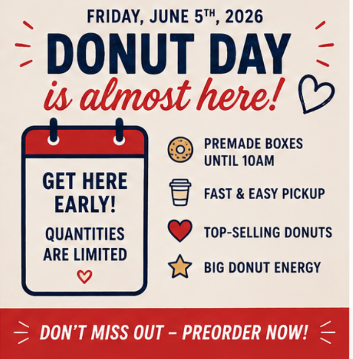 National Donut Day Donut Box – Limited Edition Premade Donuts - 2026
