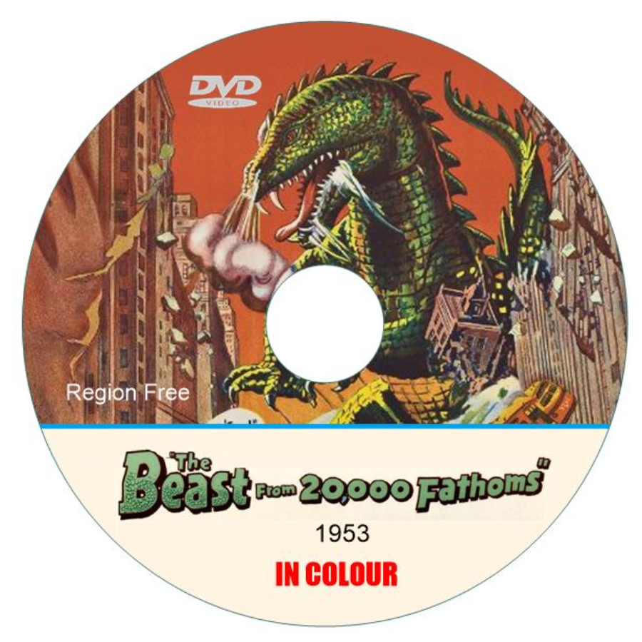 The Beast From 20,000 Fathoms, in Color DVD