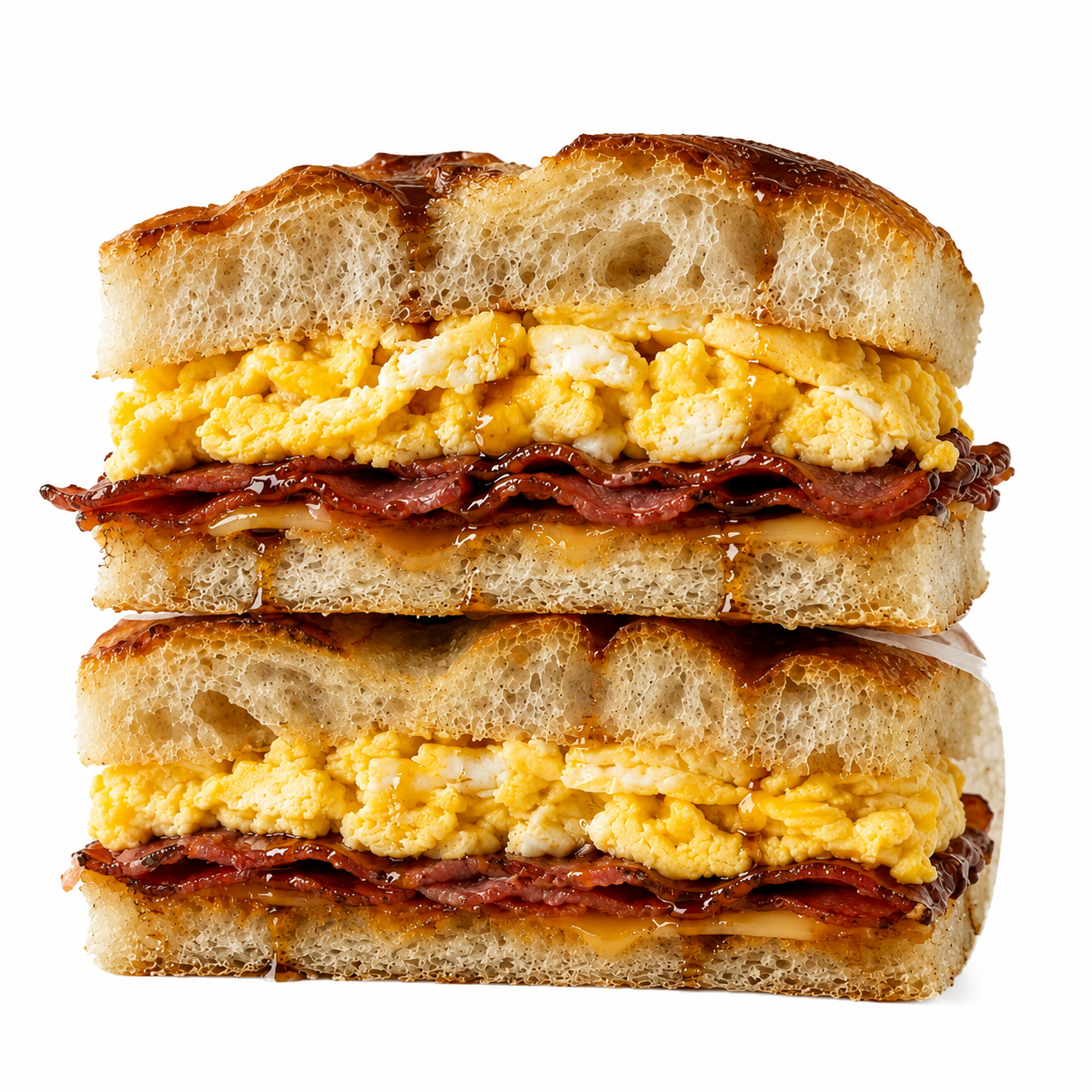 Maple Bacon & Egg Focaccia