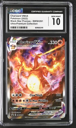 Charizard VMAX: Ulta Premium Collection CGC 10