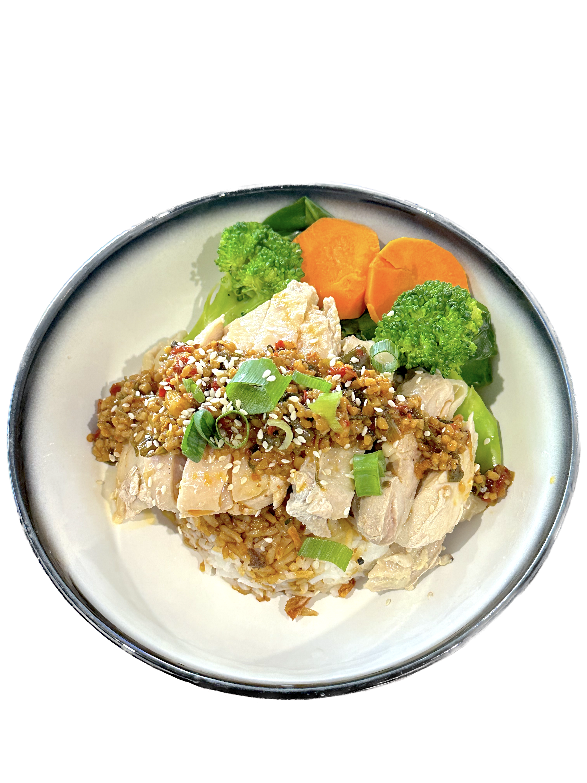 Spicy Bang Bang Chicken + Rice