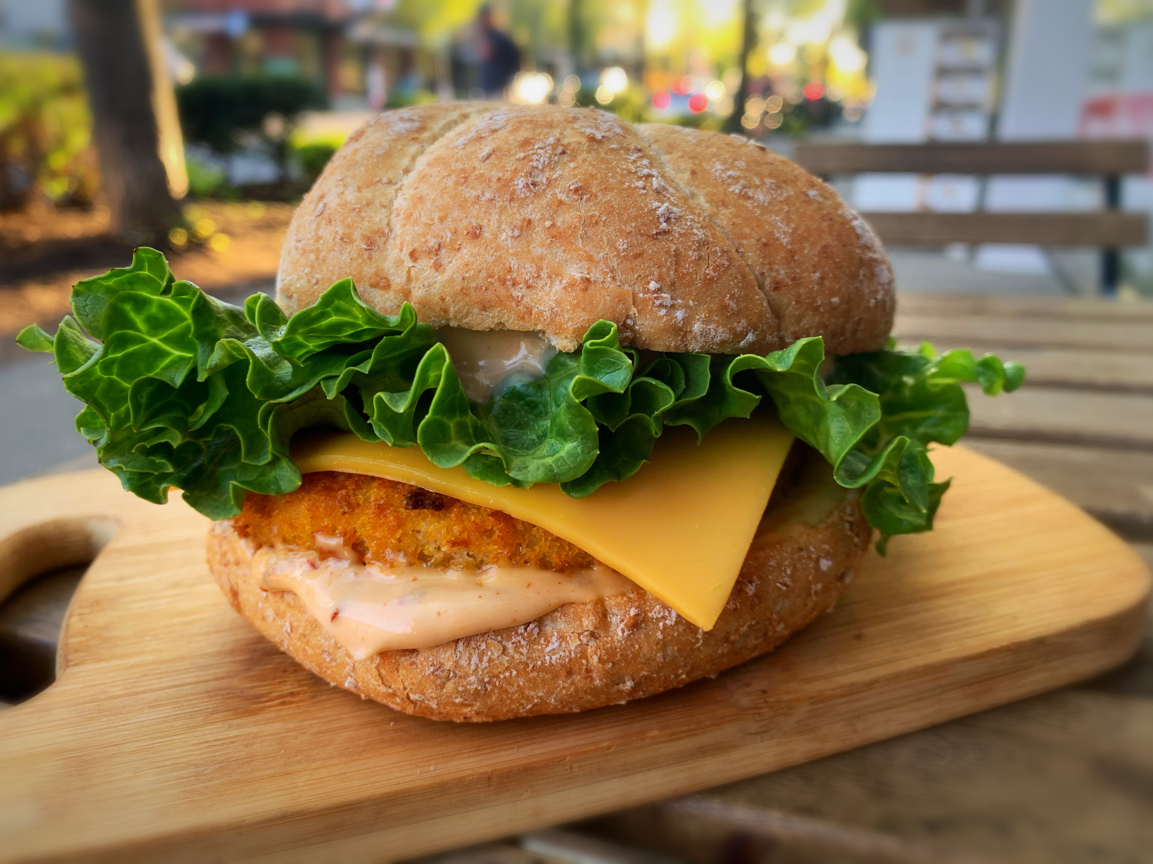 Crispy Hot Chick'UN Burger