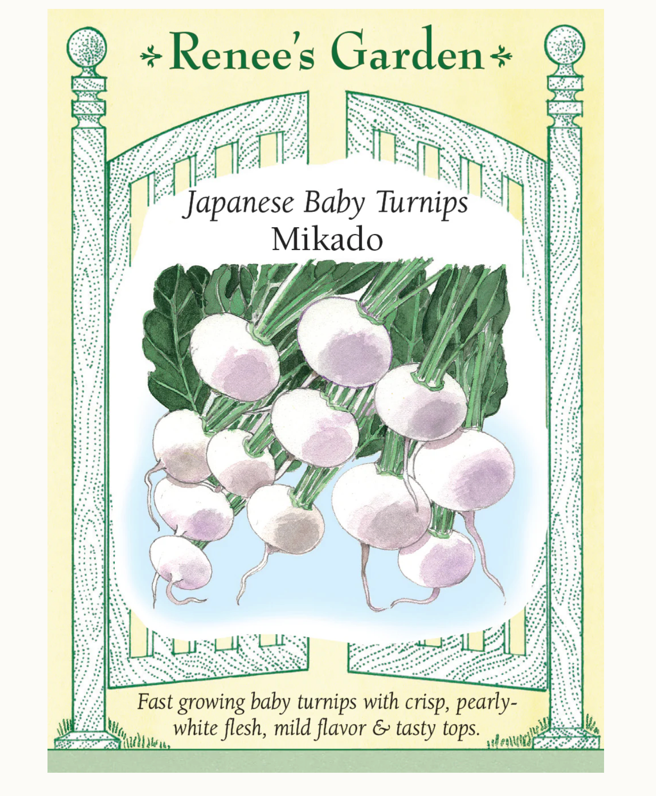Renee's Garden | Japanese Baby Turnips Mikado