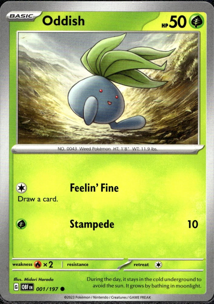 Oddish - SV03 1/197