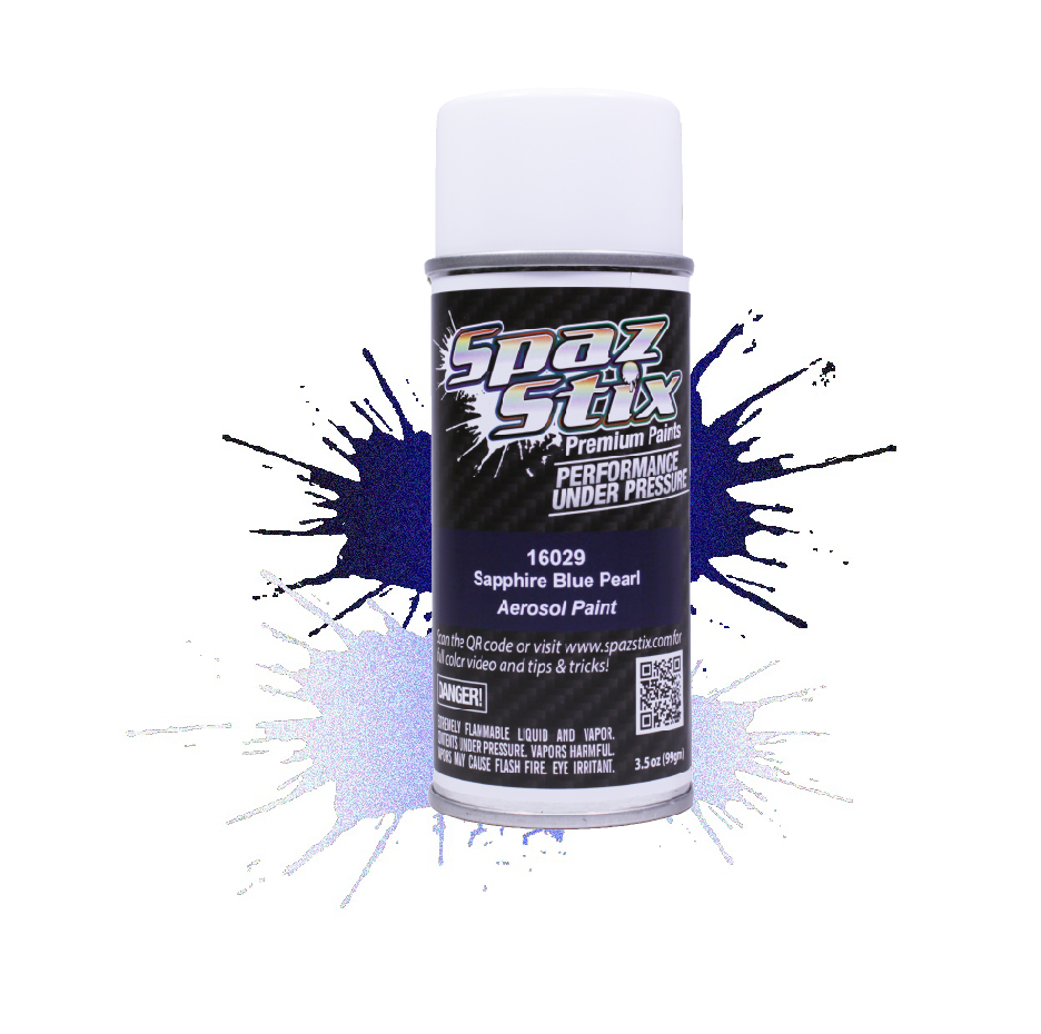 Sapphire Blue Pearl Translucent Aerosol Paint 3.5oz 16029
