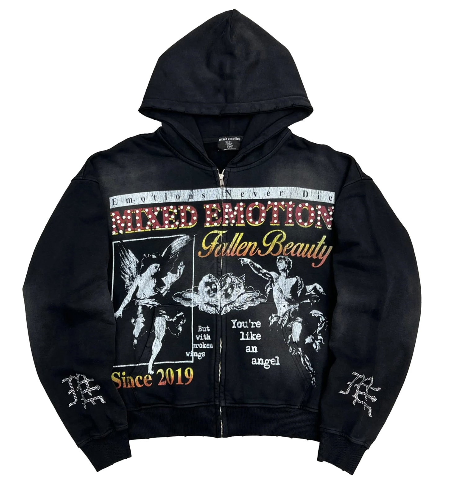 MIXED EMOTION “Broken Wings” Hoodie