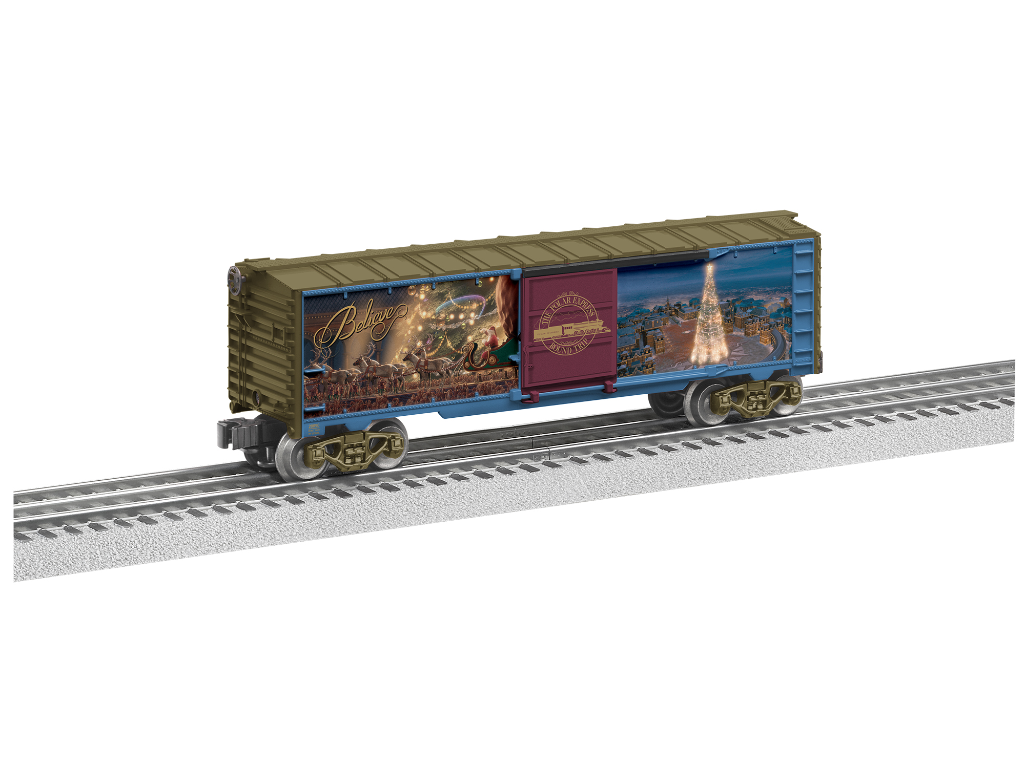Lionel The Polar Express Illuminated Boxcar 2228090 O Scale