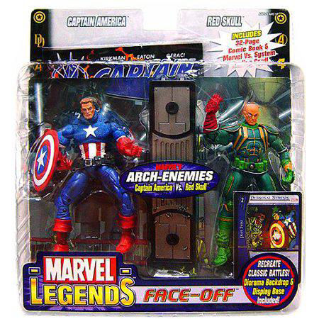 Captain America vs. Baron Strucker Action Figure 2-Pack Unmasked Variant