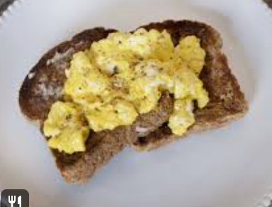 Egg on toast