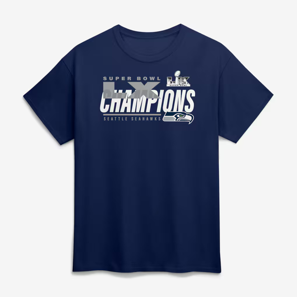 Seattle Seahawks Super Bowl LX Champions Iconic Victory Shirt
