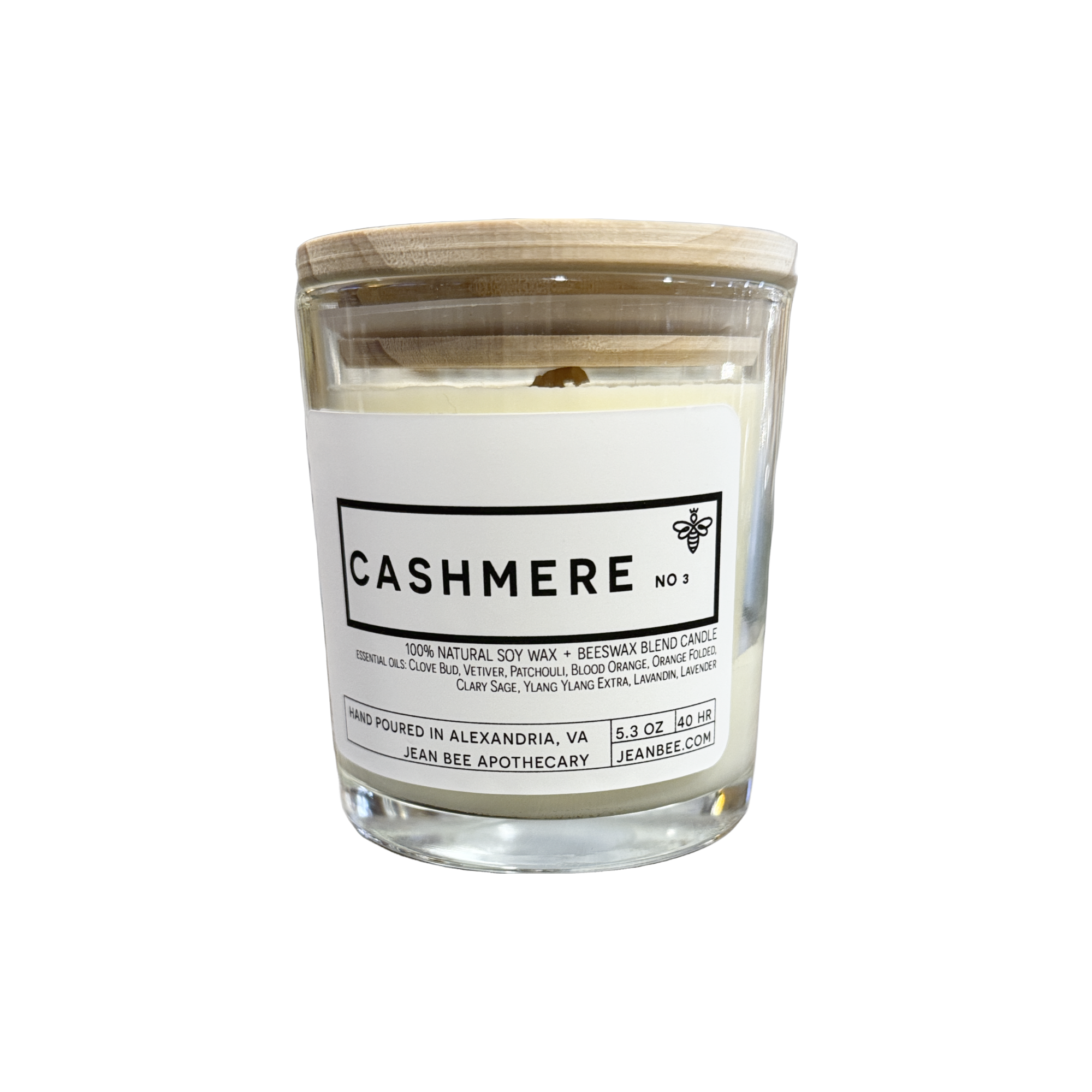 Cashmere Soy & Beeswax Blend Candle