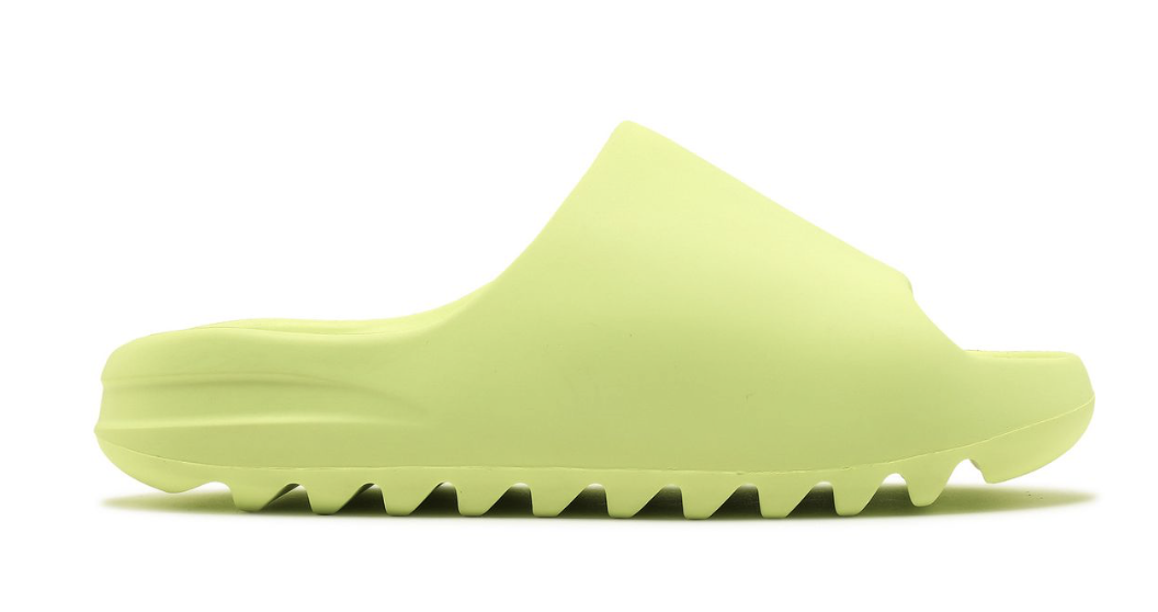 Adidas Yeezy Slide 'Glow Green' size 10