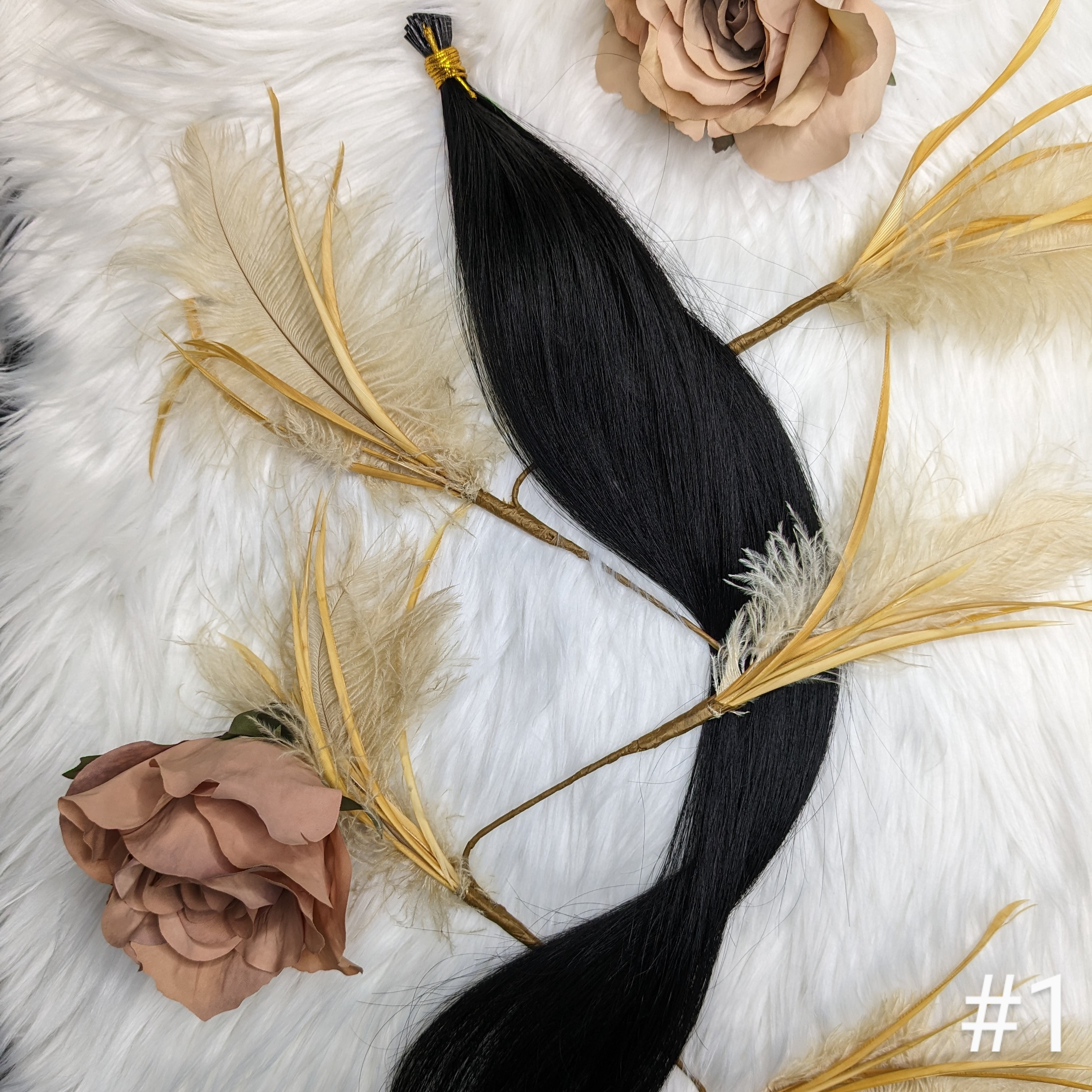 22” Russian Virgin I-Tip Extensions – Free Color Match - Same-Day Install Las Vegas