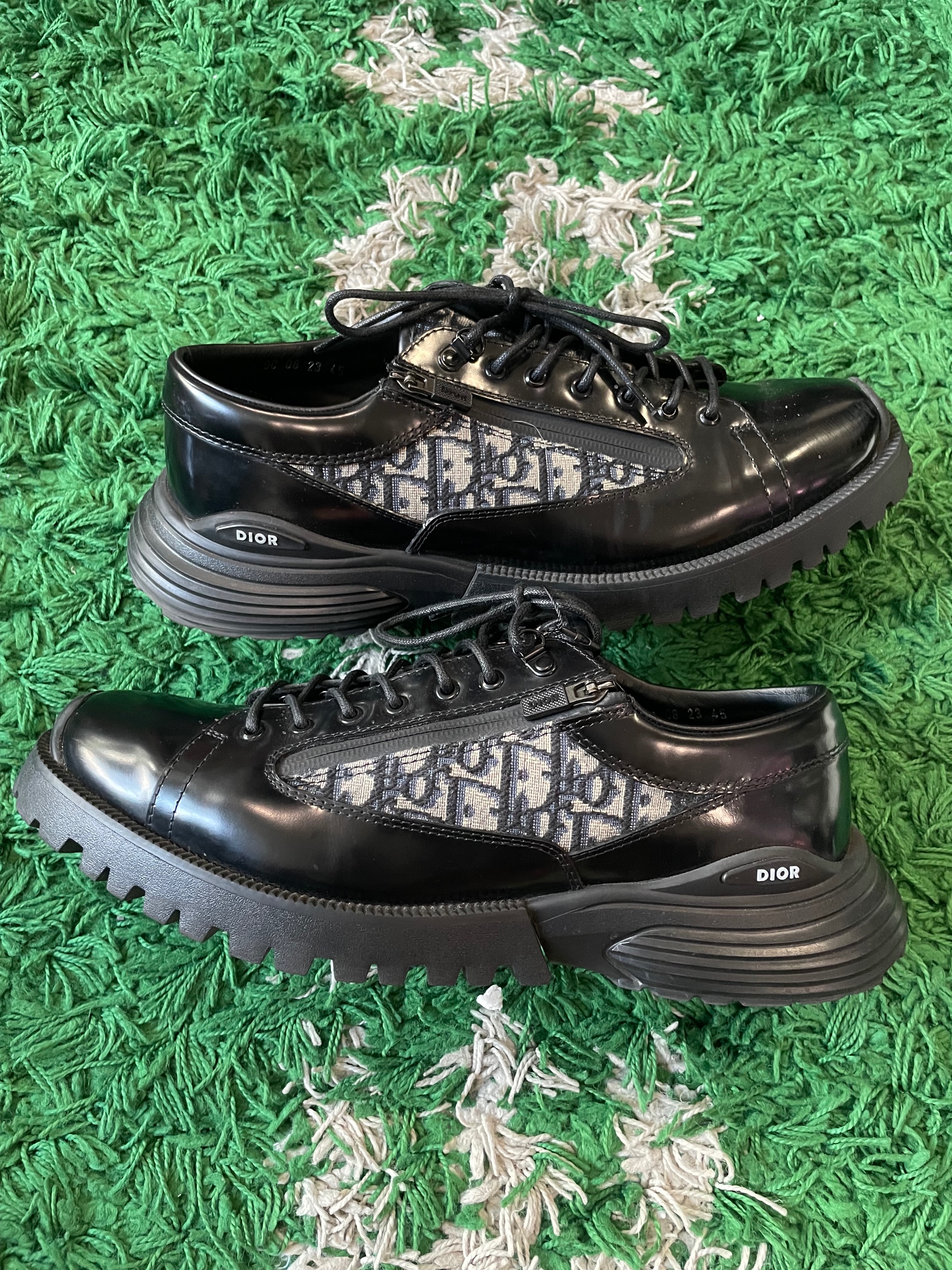 the dior combat derby shoes size 45 (used)