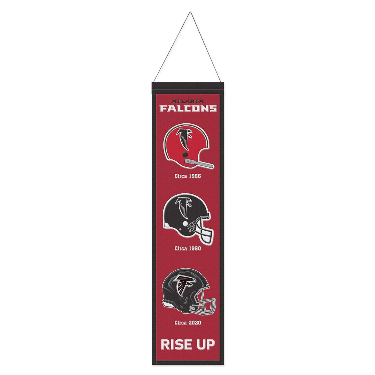 Atlanta Falcons Wool Evolution Banner 8x32"