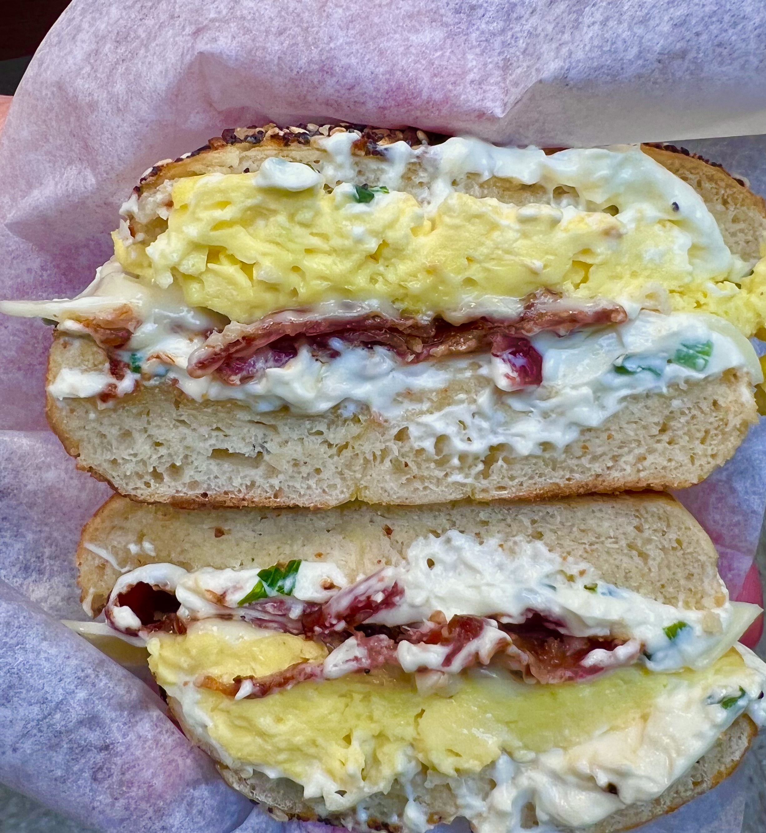 Scallion Bacon Breakfast Special