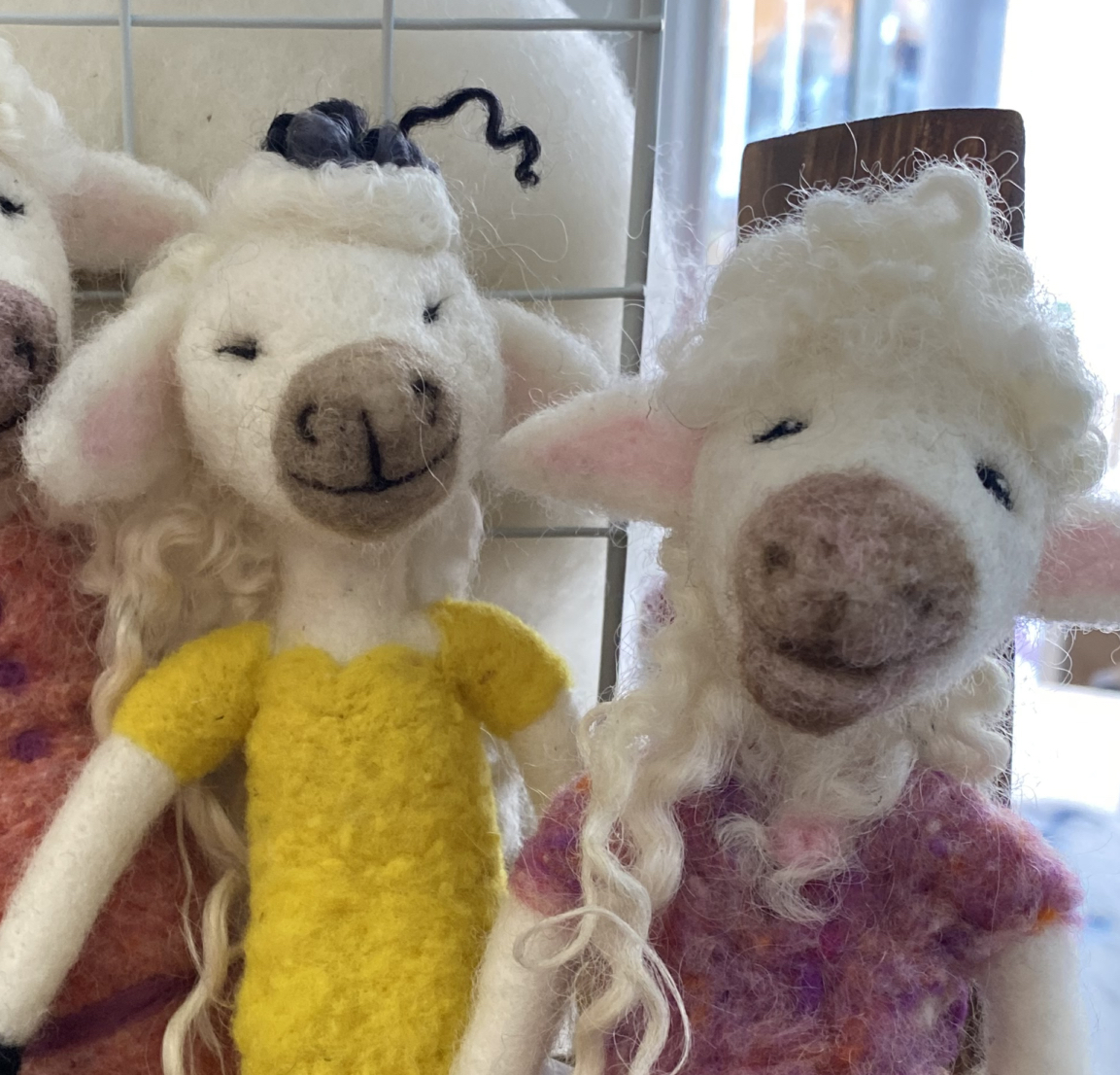 Needle Felting Sheeple