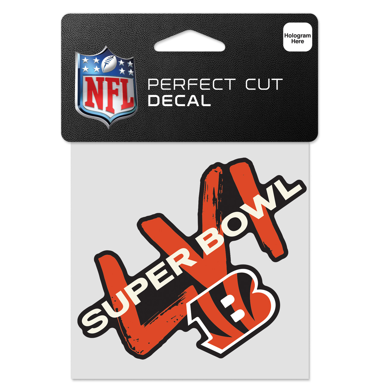 Cincinnati Bengals Super Bowl LVI PC Decal 4x4