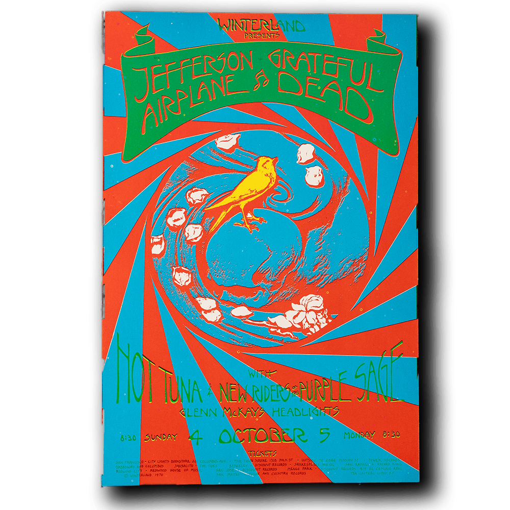 Grateful Dead -- Winterland 1970 [Handbill]
