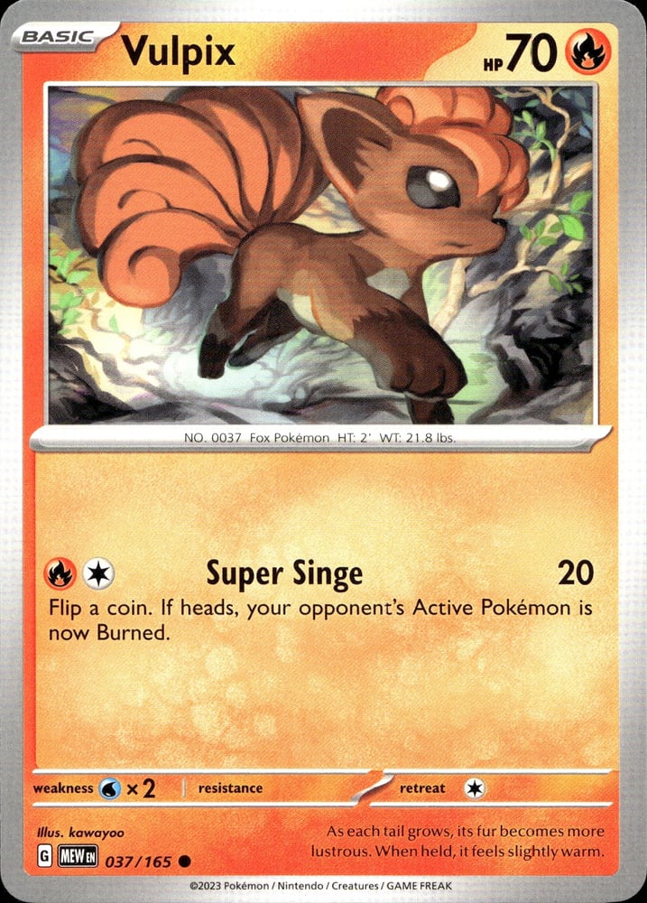 Vulpix - SV03.5 37/165