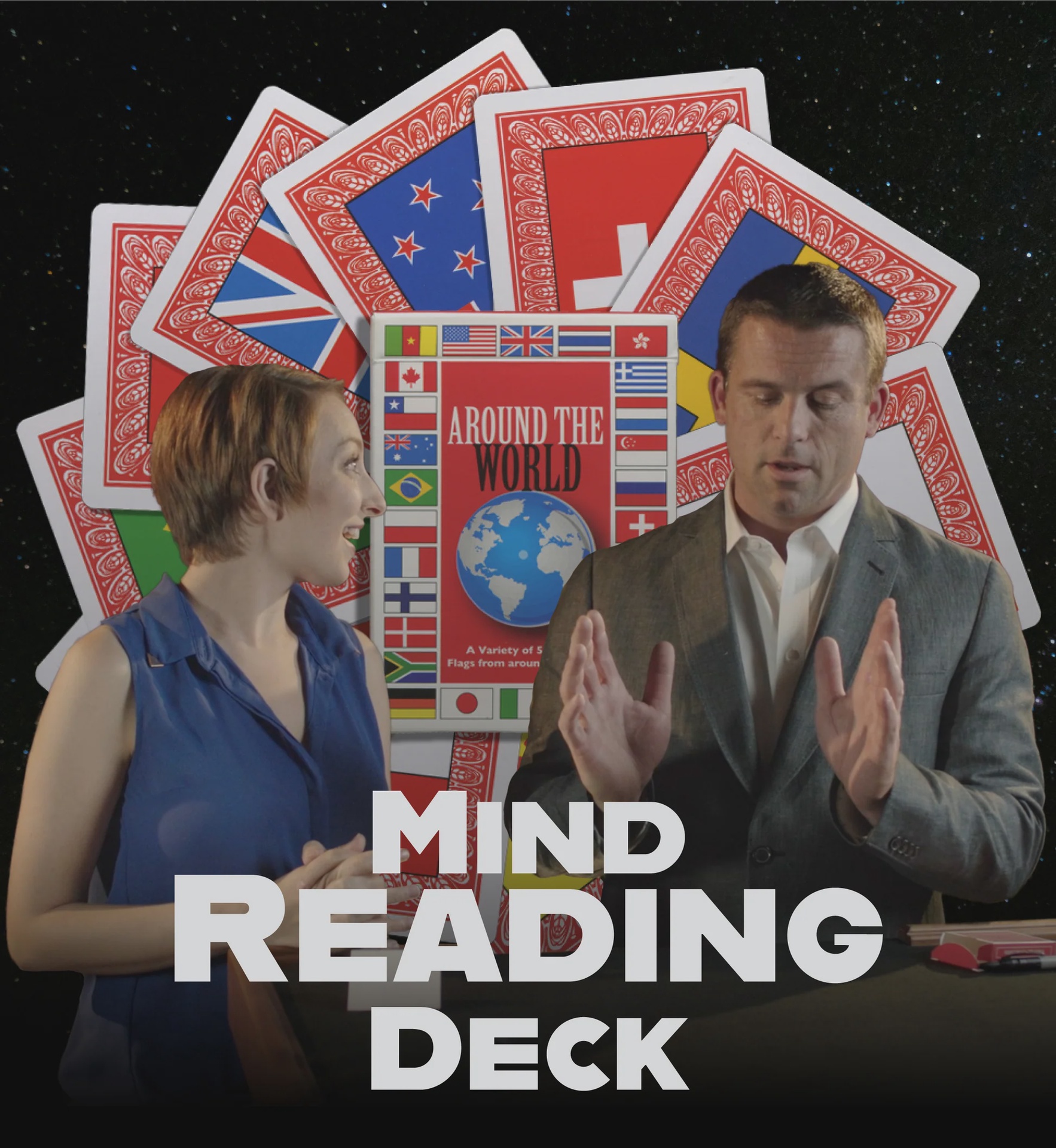 Around The World Mind Reading Magic Deck