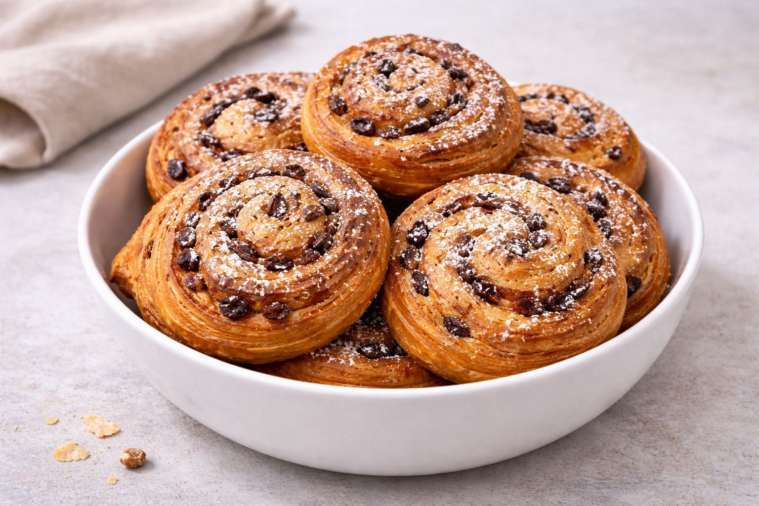 Mini pains aux raisins order of 12