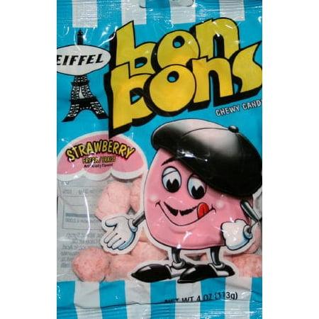Eiffel Strawberry Bonbon Candy 4 Oz