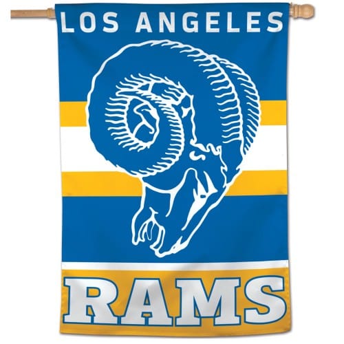 Los Angeles Rams Retro Vertical Banner 28x40"
