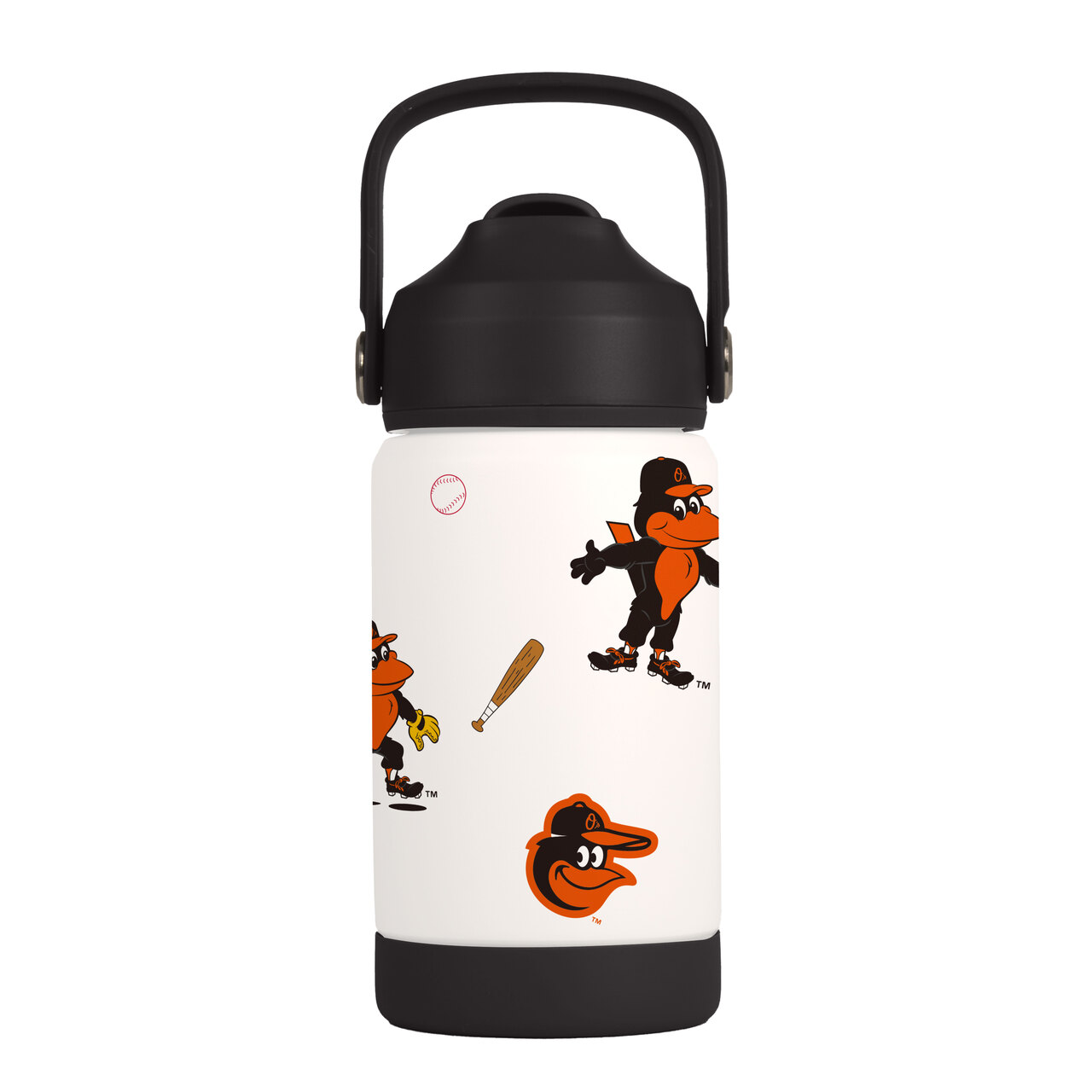 Baltimore Orioles Kids Stainless Steel Mascot Bottle 12oz