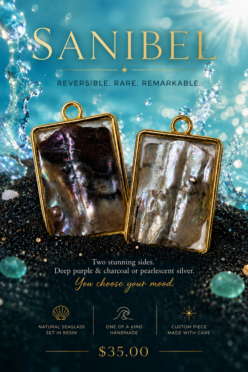 Sanibel Pendant - American Artisan For Her