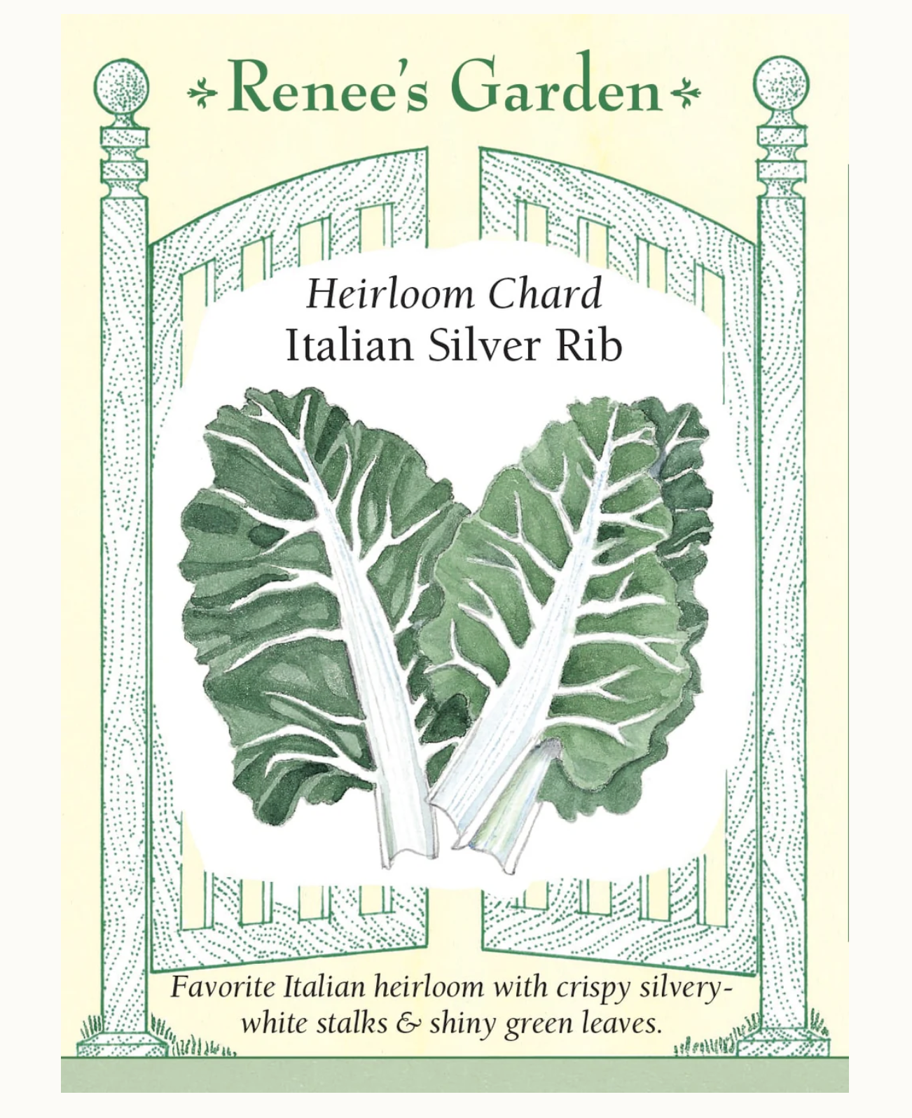 Renee's Garden | Heirloom Chard Italian Silver Rib