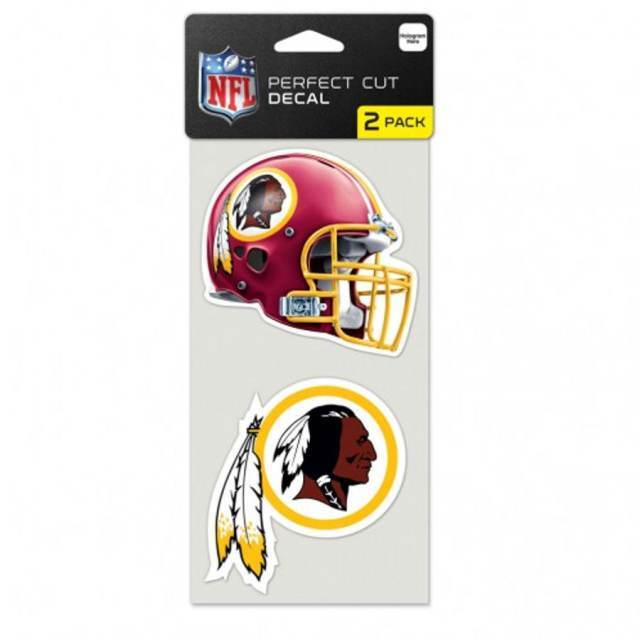 Washington Redskins Die Cut Decals 2 Pack