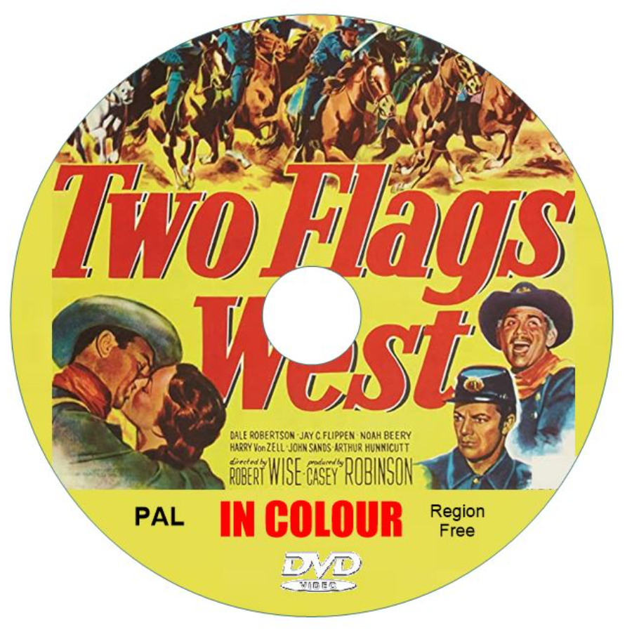 Two Flags West, in Color DVD